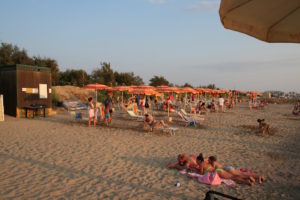 Spiaggia camping